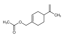 (4-prop-1-en-2-ylcyclohexen-1-yl)methyl acetate 15111-96-3