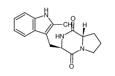 L-prolyl-2-methyl-D-tryptophan anhydride 82255-12-7