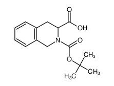 2-[(2-methylpropan-2-yl)oxycarbonyl]-3,4-dihydro-1H-isoquinoline-3-carboxylic acid 151838-62-9
