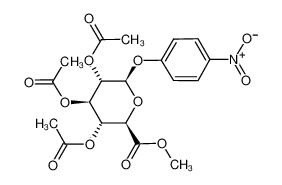 4-Nitrophenyl 2,3,4-tri-O-acetyl-β-D-glucuronic Acid, Methyl Ester 18472-49-6