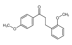 3-(2-methoxyphenyl)-1-(4-methoxyphenyl)propan-1-one 109089-84-1