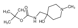 4-hydroxy-4-tert-butoxycarbonylaminomethyl-1-methyl-piperidine 150358-80-8