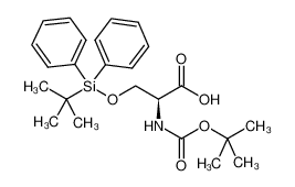 (S)-2-(叔丁氧基羰基氨基)-3-(叔丁基二苯基甲硅烷基氧基)丙酸