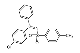 24702-38-3 S-(p-chlorophenyl)-S-phenyl-N-(p-tolylsulfonyl)sulfilimine