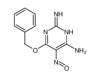 5-nitroso-6-phenylmethoxypyrimidine-2,4-diamine 101724-61-2