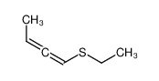 1-ethylsulfanylbuta-1,2-diene 89489-98-5