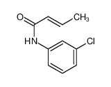 10163-41-4 (E)-N-(3-chlorophenyl)but-2-enamide