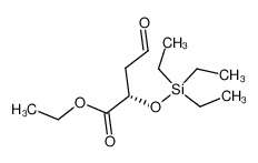 (S)-4-Oxo-2-triethylsilanyloxy-butyric acid ethyl ester