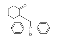 2-(diphenylphosphorylmethyl)cyclohexan-1-one 86488-93-9