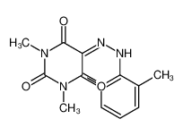 5-[(2,6-dimethylphenyl)hydrazinylidene]-1,3-dimethyl-1,3-diazinane-2,4,6-trione