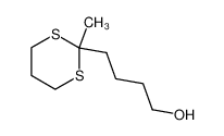 4-(2-methyl-1,3-dithian-2-yl)butan-1-ol 168787-15-3