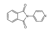 2-pyridin-4-yl-1H-isoindole-1,3(2H)-dione (en)1H-Isoindole-1,3(2H)-dione, 2-(4-pyridinyl)- (en) 69076-65-9