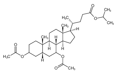 5β-3,7-diacetoxycholanic acid isopropyl ester 944409-55-6
