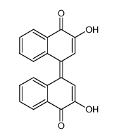(Z)-3,3'-dihydroxy-4H,4'H-[1,1'-binaphthalenylidene]-4,4'-dione 76364-88-0