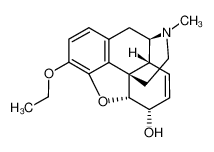 编辑结构式英文名称:ethylmorphinecas号:76-58-4分子式:c19h23no3