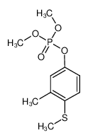 dimethyl (3-methyl-4-methylsulfanylphenyl) phosphate 6552-12-1