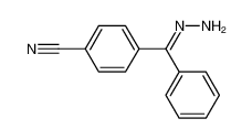 4-[(E)-C-phenylcarbonohydrazonoyl]benzonitrile 838-13-1