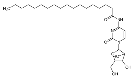 55726-44-8 1-beta-D-阿拉伯呋喃糖基-4-硬脂酰氨基嘧啶-2(1H)-酮