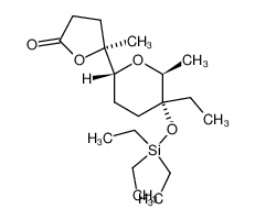 157796-24-2 (S)-5-((2R,5R,6S)-5-ethyl-6-methyl-5-((triethylsilyl)oxy)tetrahydro-2H-pyran-2-yl)-5-methyldihydrofuran-2(3H)-one
