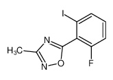 5-(2-fluoro-6-iodophenyl)-3-methyl-1,2,4-oxadiazole 578729-12-1