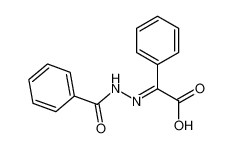 (2E)-2-(benzoylhydrazinylidene)-2-phenylacetic acid 5199-89-3