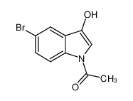 1-(5-bromo-3-hydroxyindol-1-yl)ethanone 114165-30-9