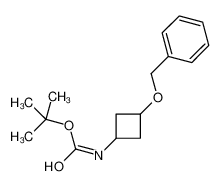 tert-butyl N-(3-phenylmethoxycyclobutyl)carbamate 154748-62-6