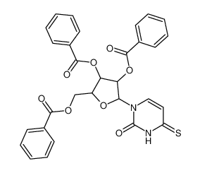 [3,4-dibenzoyloxy-5-(2-oxo-4-sulfanylidenepyrimidin-1-yl)oxolan-2-yl]methyl benzoate 15049-50-0