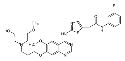 723279-79-6 structure, C28H33FN6O5S