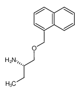 (2S)-O-(1-naphthylmethyl)-2-aminobutanol 176315-14-3