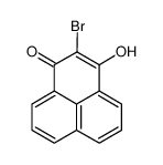 18931-09-4 structure, C13H7BrO2