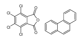tetrachloro-phthalic acid-anhydride, compound with phenanthrene 3178-32-3