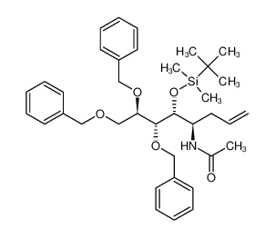 1372800-41-3 structure, C37H51NO5Si
