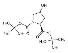 ditert-butyl (2S,4R)-4-hydroxypyrrolidine-1,2-dicarboxylate 170850-75-6