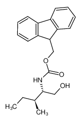 9H-fluoren-9-ylmethyl N-[(2S,3S)-1-hydroxy-3-methylpentan-2-yl]carbamate 133565-46-5