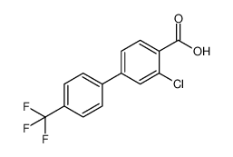 3-Chloro-4'-(trifluoromethyl)-[1,1'-biphenyl]-4-carboxylic acid 1261822-09-6