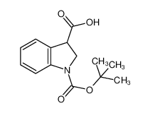 1-[(2-methylpropan-2-yl)oxycarbonyl]-2,3-dihydroindole-3-carboxylic acid 177201-79-5