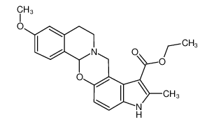 9-甲氧基-2-甲基-3,11,12,14-四氢-6aH-吲哚并[4',5':5,6][1,3]恶嗪并[2,3-a]异喹啉-1-羧酸乙酯