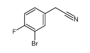 2-(3-Bromo-4-fluorophenyl)acetonitrile 501420-63-9