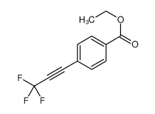 ethyl 4-(3,3,3-trifluoroprop-1-ynyl)benzoate 573979-96-1