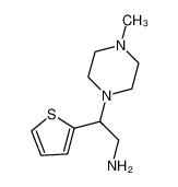 2-(4-Methyl-piperazin-1-yl)-2-thiophen-2-yl-ethylamine 857041-65-7