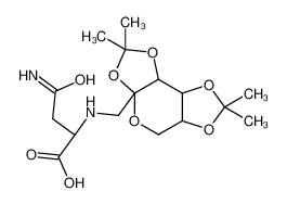 N2-[1-脱氧-2,3:4,5-二-O-(1-甲基乙亚基)-beta-D-吡喃果糖-1-基]-L-天冬氨酰胺