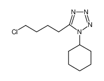 1-Cyclohexyl-5-(4-chlorobutyl)-1H-tetrazole 73963-42-5