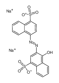 4-羟基-3-(4-磺酸-1-萘偶氮)-1-萘磺酸二钠盐