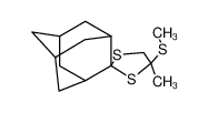 102971-08-4 4'-methyl-4'-(methylthio)spiro[adamantane-2,2'-(1,3)-dithiolane]