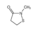 1003-22-1 spectrum, 2-methyl-1,2-thiazolidin-3-one