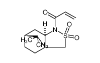 2-Propen-1-one, 1-[(3aS,6R,7aR)-tetrahydro-8,8-dimethyl-2,2-dioxido-3H-3a,6-methano-2,1-benzisothiazol-1(4H)-yl]- 94594-91-9