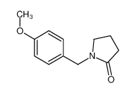 1-[(4-methoxyphenyl)methyl]pyrrolidin-2-one 60737-65-7