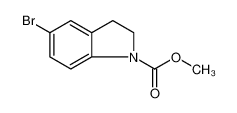 918529-91-6 1H-Indole-1-carboxylic acid, 5-bromo-2,3-dihydro-, methyl ester
