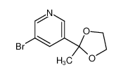 3-Acetyl-5-bromopyridine ethylene ketal 59936-01-5